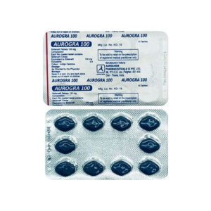 Aurogra 100 Mg Tablet