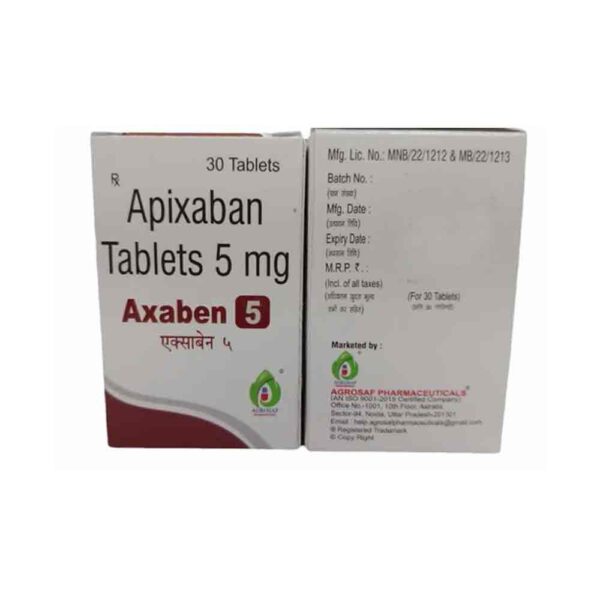 Apixaban 5 Mg Tablet