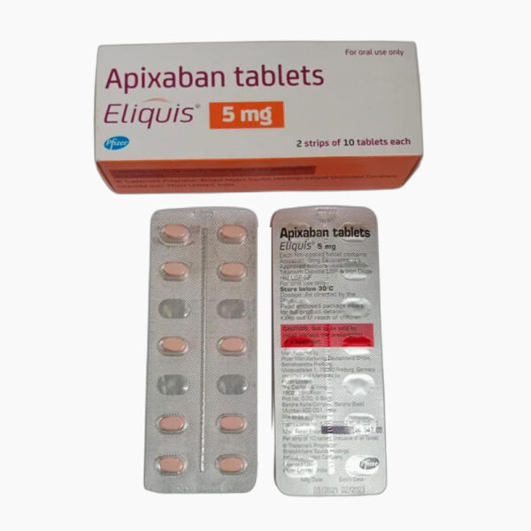 Apixaban 5 Mg Tablet